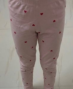 Cute Heart Print Leggings