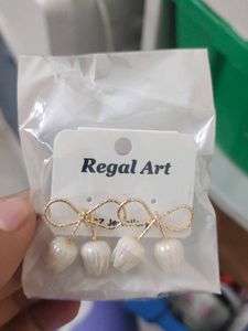 Regal Art Pearl Drop Earrings