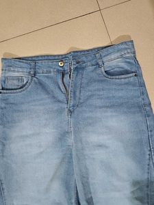 Trendy Wide Leg Jeans