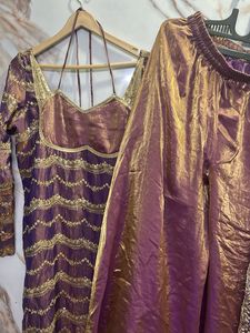 Fendi Silk Suit with garara