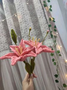 Handmade Crochet Lily Flowers