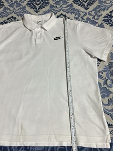 Nike White Polo T-Shirt (Original)