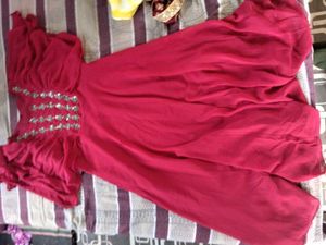 Stunning Red Ethnic Gown