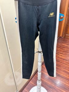 New Balance Black &amp; White Leggings