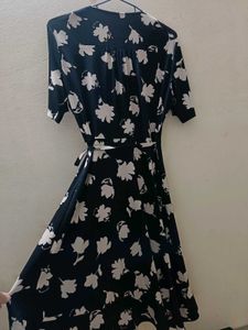 Floral Wrap Dress