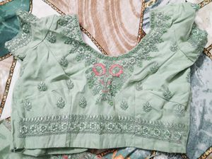Stunning Embroidered Lehenga Choli Set