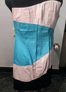 Color Block Sleeveless Dress