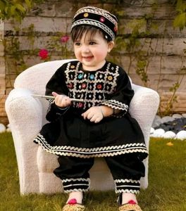 Adorable Embroidered Baby Girl Outfit