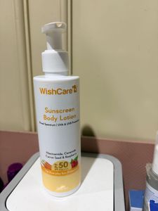 WishCare Sunscreen Body Lotion SPF 50