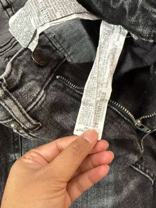 Grey Wash Skinny Fit Jeans