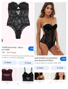 Lace Push-Up Bodysuit