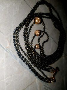 Layered Chain Necklace with Pendants