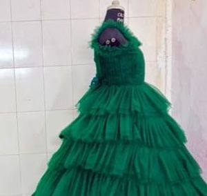 green tail gown RB 9