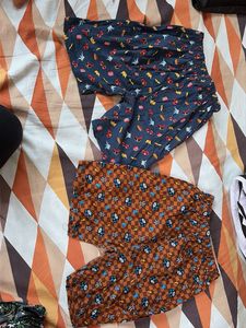2 Pairs Men's Printed Boxers
