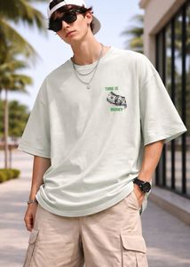 Men's "Time is Money" Graphic T-Shirt, like new
