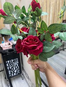 Red Rose Flower Bookey