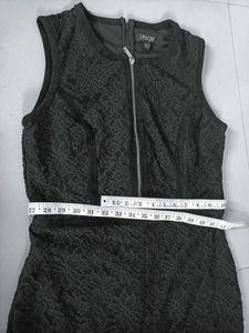 🖤Elegant Black Midi 👗 Dress Size Fits For S &amp; M