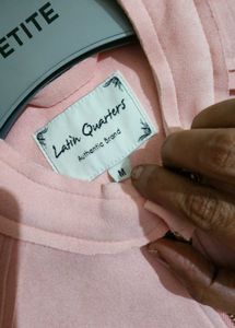 Latin Quarters Pretty Pink Suede  Jacket
