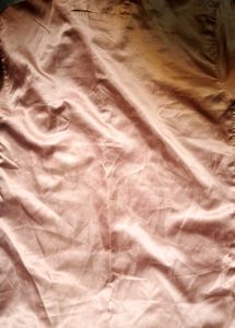 Men's Brown Satin Shirt