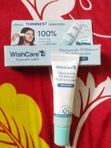WishCare Niacinamide Oil Balance Fluid Sunscreen
