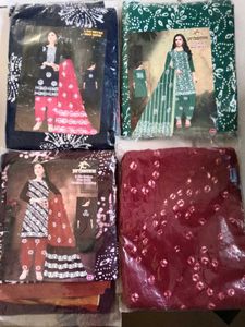 3 Pc Cotton Wax Batik Sets any 1 singl pis 500