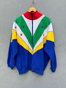 80s vintage silver threads USA jacket