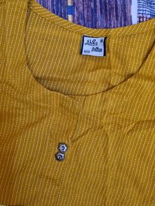 A line kurta set-kurta and trouser