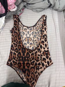 Leopard Print Bodysuit