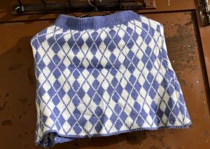 Argyle Knit Sweater