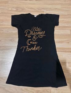 Dreamer &amp; Night Thinker T-Shirt Dress