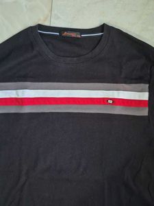 Men's Stylish Long Sleeve Black T-Shirt
