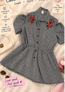 cute short dress for girls 👗