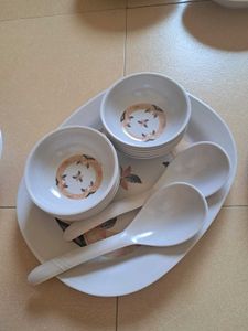 32 piece melamine set