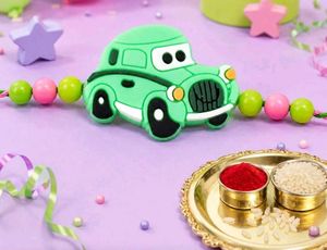 Cute Car Rakhi for Raksha Bandhan