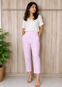 Light Purple  Pants waist size-30