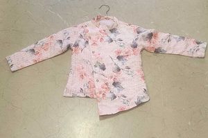 Floral Print Boys Kurta Shirt