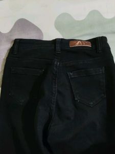 Stylish Black &amp; Grey Jeans