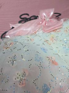 Beautiful Pink &amp; White Party Dress