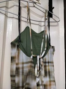 Plaid Mini Dress