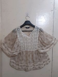 CUTESY CAPE TOP FOR WOMEN