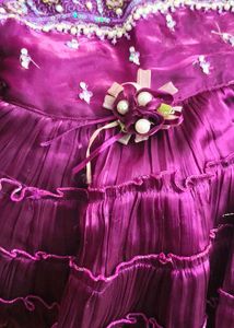 Purple Party Dress