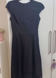 Classic Black Cap Sleeve Dress