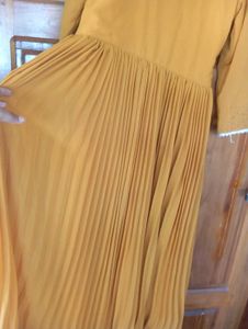 Elegant Mustard churidar Dress