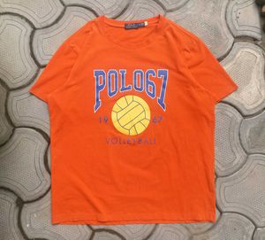 Ralph Lauren Orange Polo 067 Volleyball T-Shirt