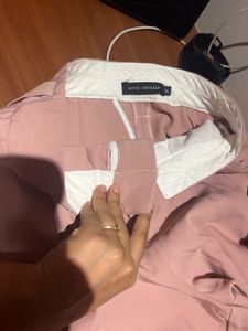 formal pink Trousers