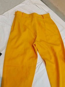 Bright Yellow Palazzo Pants