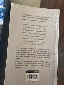 As a man Thinketh by james allen