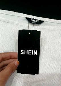 Shein Asymmetrical One Shoulder Side Ruched Top🤍