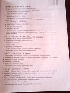 Class 12 Physical Education BOOKS