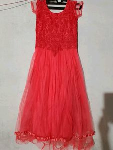 Beautiful Red Ethnic Gown